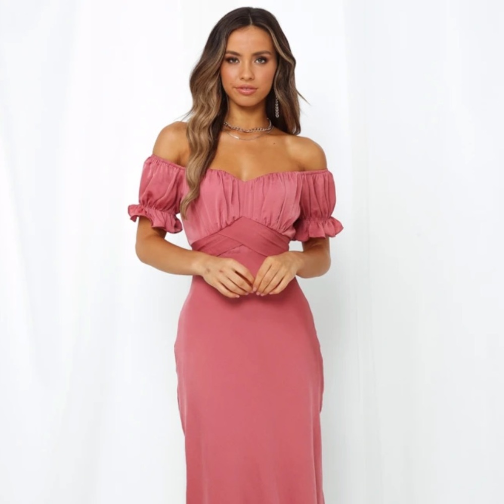 SKY CHILD MAXI DRESS ROSE
